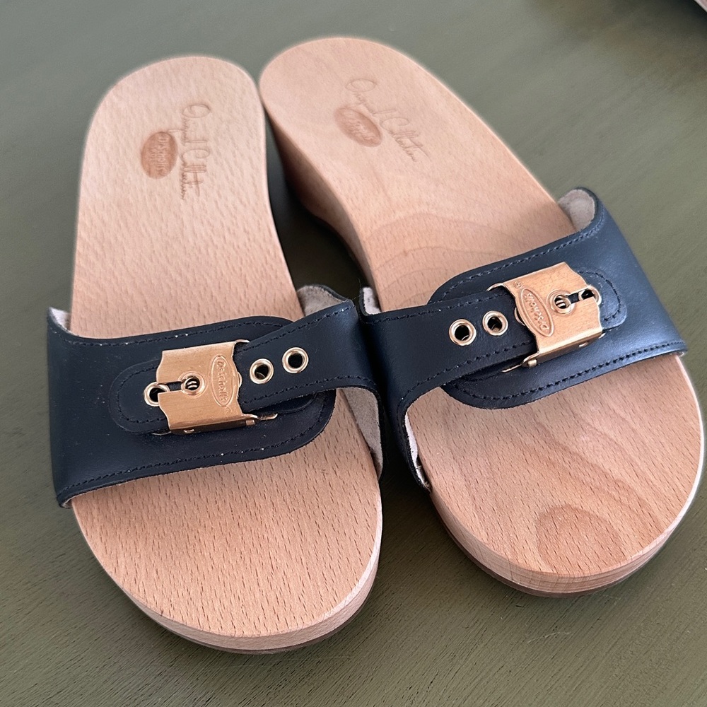Dr. Scholl’s Original Collection Sz. 9 Navy Sandle